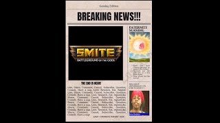 ULTIMATE SMITE GOD TIER LIST [upl. by Leseil592]