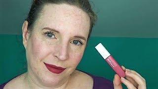 Je teste  Le rouge à lèvres liquide de Maybelline [upl. by Camden934]