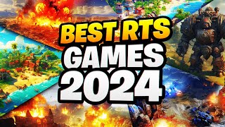 BEST RTS Games 2024 ☢️  MUST PLAY Upcoming RealTime Strategy games [upl. by Enelie940]