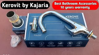 Kajaria Kerovit bathroom fittings unboxing review and price [upl. by Mandy196]