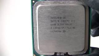 Processor Intel Core 2 Duo E6400 SL9S9 [upl. by Decato]