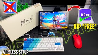 No Ban  2024 New VIP apk Full Setup for Play Free Fire with Keyboard mouse on mobile🔥 K2erKeymap [upl. by Aldredge]