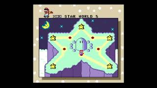 Star Road  Super Mario World  Super Nintendo  Walkthrough 08 [upl. by Aidile]