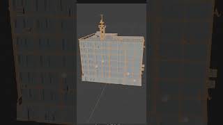 Make Buildings In Blender  Beginner Tutorial blender3d blendertutorial [upl. by Clementi111]