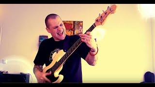 Russian National Anthem on slap bass [upl. by Brawner]