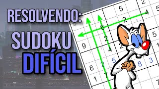 Resolvendo Facilmente Sudoku de Nível Difícil [upl. by Yetti]