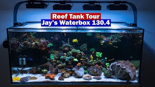 Jays WaterBox 1304 Saltwater Aquarium Reef Tank Tour [upl. by Notsae799]