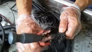 Mercedes diesel w126 Fix it quick How to check test glow plugs 300SD 300D 300TD 240D 190D easy way [upl. by Aitsirhc84]