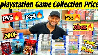 PS4PS5PS3 Video Game Collection 2024🔥Buy PS4 Games Disk Only 200tk😱PlayStation Game Price in bd [upl. by Ahselet353]