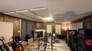 EPIC BASEMENT HOME STUDIO TOUR AMAZING GUITAR AMPS AND MORE [upl. by Tristan]