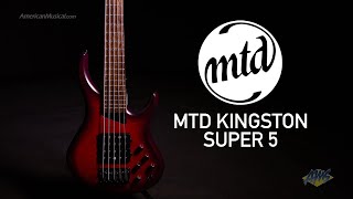 MTD Kingston Super 5 Bass Guitar  Balanced Sound with Clarity [upl. by Candi173]