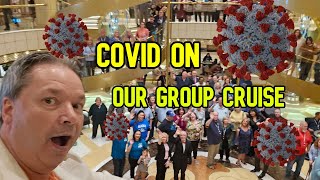 WE CAUGHT COVID ON OUR GROUP CRUISE  CRUISE NEWS [upl. by Lanahtan]