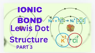 LEWIS DOT STRUCTURE OF MgCl2IONIC BONDINGPART 3 [upl. by Garvy84]