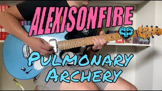 Alexisonfire  Pulmonary Archery Guitar Cover [upl. by Lexa]