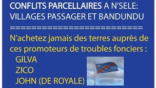Conflits parcellaires à NseleBIBWA  Village Passager village Bandundu et Mangengenge RDC [upl. by Lessur]