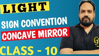 sign convention for concave mirror। numerical tricks light class 10। sign convention light class 10। [upl. by Yespmed]