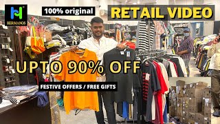 100  Original Shoes N Clothes  Minimum 5080 OFF  Hermanos Retail Counter  Festive Offers [upl. by Halden]