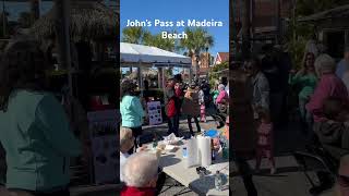 John’s Pass Seafood Festival in Madeira Beach St Petersburg [upl. by Leciram]