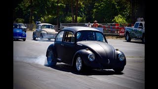 AMR500 Supercharger 1600cc VW Beetle Engine Drag Racing [upl. by Nnaoj]