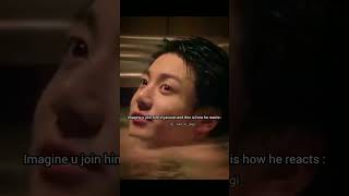 Jungkooks reaction when u join him in jacuzzifollow my insta taekijagijagiwithlove 💜❤️ [upl. by Nnaylrebmik]