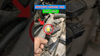 testing ignition coil with inductive ignition coil tester youtubeshorts shortvideo viralvideo [upl. by Pattison693]