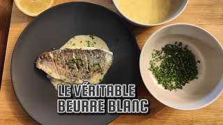 LE VÉRITABLE BEURRE BLANC 🍋 [upl. by Nehgaem]