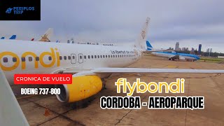 FLYBONDI ✈ Córdoba  Buenos Aires 🇦🇷 con Salón VIP Boeing 737800 Mayo 2024 [upl. by Yehtomit]