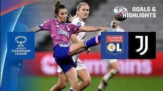 QUALIFICATION SECURED  Lyon vs Juventus Highights UEFA Womens Champions League 202223 [upl. by Nuahsel264]