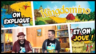 On explique et on joue à Kingdomino sur BGA [upl. by Aceber]