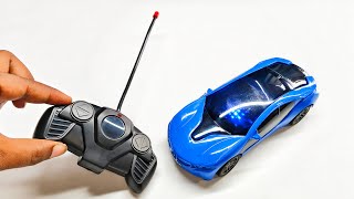 Unboxing rc remote control famous car with 3d light car rc [upl. by Irrak324]