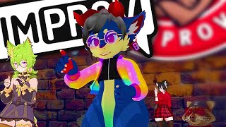 My Pants Got STOLEN  VRChat Improv [upl. by Nandor]