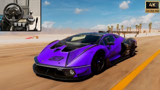 1579 HP Lamborghini Essenza SCV12  Forza Horizon 5  Thrustmaster T300 [upl. by Yk]