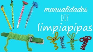 DIY Manualidades con limpiapipas  Dale vida a tus lápices [upl. by Arek]