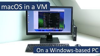 Run macOS Sonoma in a VM on a Windows PC [upl. by Assiram36]