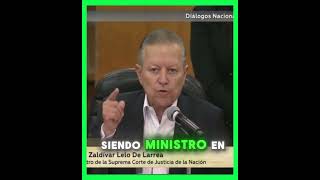 Ex Ministro Arturo Zaldívar  Diálogos para la reforma del poder judicial amlo mexico 4t [upl. by Mathias]