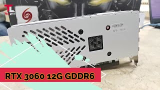 Unboxing da RTX 3060 da Leadtek Hurrincane PT  BR [upl. by Nirat]