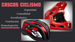 5 TIPOS y DIFERENCIAS en CASCOS para CICLISMO 🚴‍♂️ Guía de compra [upl. by Jillayne]