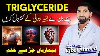 Triglyceride Kam Karne Ke Upay  How To Lower Triglycerides Naturally [upl. by Kappel]