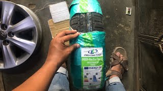 LINGLONG TIRE GREEN MAX ECO TOURING 14570R12 SUZUKI Mehran Tyres CHANGE PRICES IN KARACHI [upl. by Eidna816]