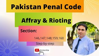 What is Rioting and Affray  PPC  LLB part 3  IPC  Easy Law [upl. by Alekat]