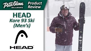 Head Kore 93 Ski Mens  W2324 Product Review [upl. by Kerril]