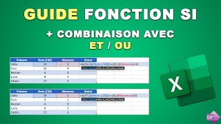 Fonction SI avec intégration des fonctions ET et OU  Guide Complet [upl. by Anawait393]