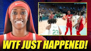 Fans GOES WILD After Kahleah Copper THROWS Ball At a Nigeria Player to End the Game [upl. by Gibbeon634]