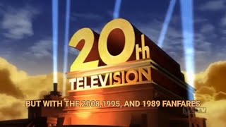 20th Television 2008 with The 20081995 And the 1989 Fanfares [upl. by Mavra]