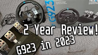 Logitech G923 Review after 2 years of experience ASMR G923 in 2023 [upl. by Travis]