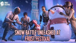 Snow Battle Unleashed at Frost Festival  PUBG MOBILE Pakistan Official [upl. by Erehs]