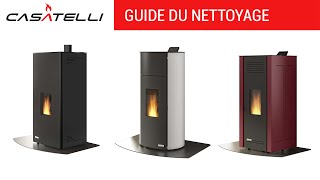 Nettoyage des poêles à granulés Casatelli [upl. by Aynosal]