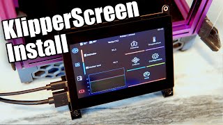 Upgrade Your 3d Printer With KlipperScreen  Simple Install [upl. by Amikahs355]