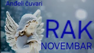 RAK ♥️ NOVEMBAR ♥️ Neko Vam zavidi Emotivno ispunjenje [upl. by Ceciley]