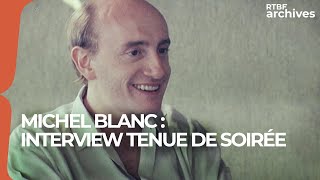 Michel Blanc  interview tenue de soirée en 1986 [upl. by Mik985]